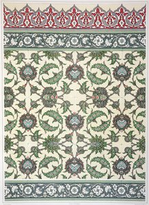 Wall tiles of the Mosque of Cheykhoun, from 